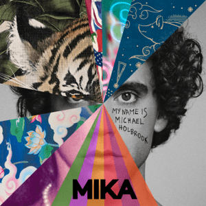 The cover of the My Name is Michael Holbrook album (2019) by Mika